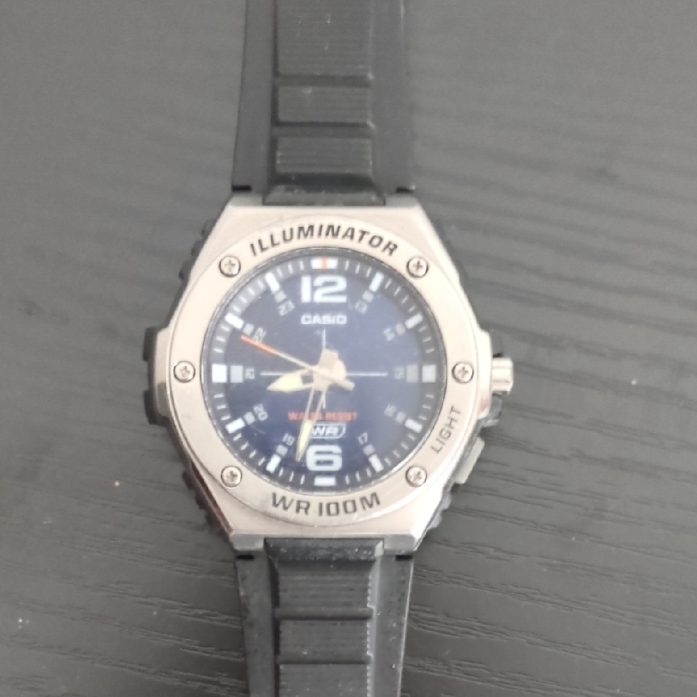 Casio Illuminator Black Watch